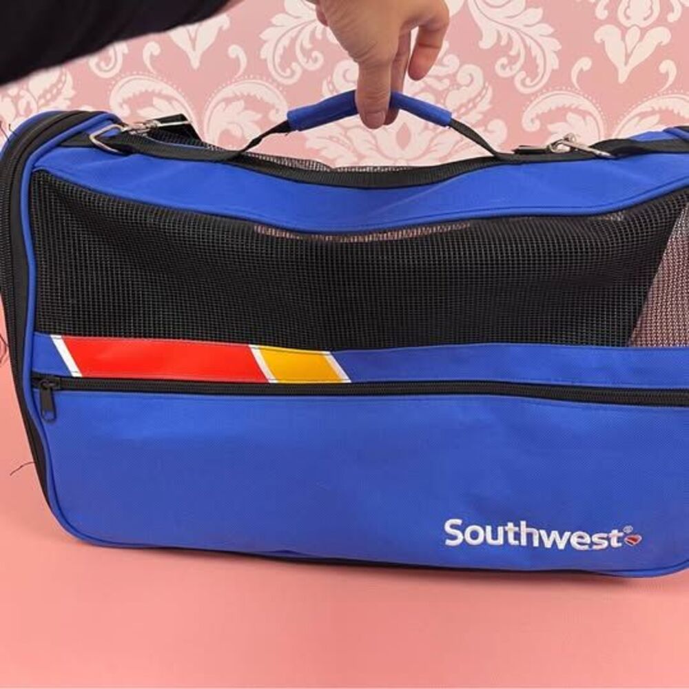pet carrier (official Southwest Airlines bag)